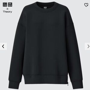 Uniqlo x Theory Extra Stretch Dry Oversized Sweatshirt